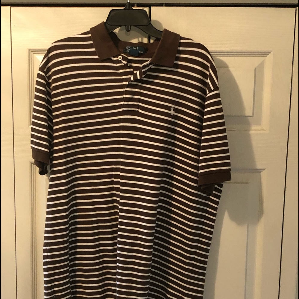 Brown Polo Ralph Lauren Shirt